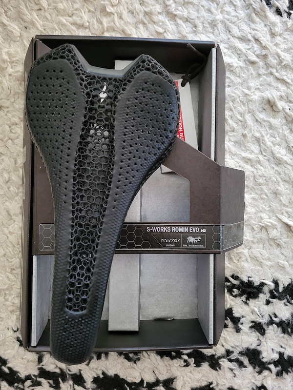 Selle Vélo Specialized S-Works Romin Evo Avec Technologie Mirror – 143 Mm – Occasion