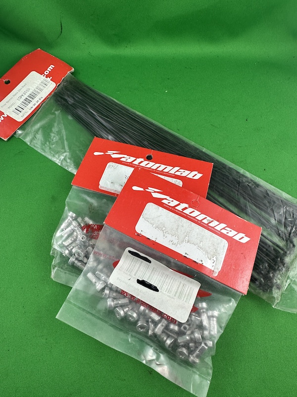 ATOMLAB PIMP 26" Spokes and Torque Nipples For Sale