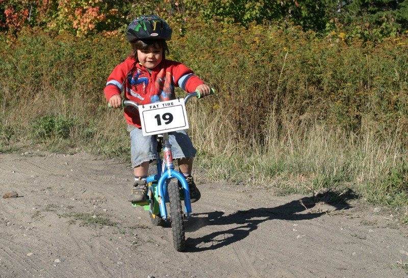 Bodhi - first race at 3 years old!