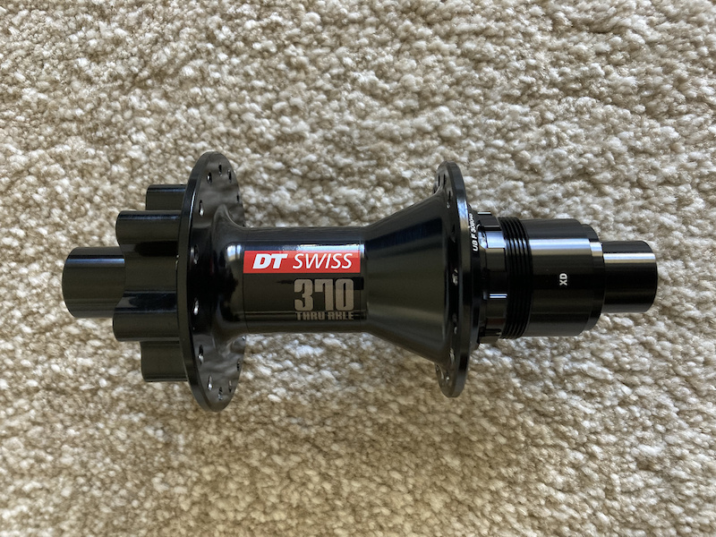 2021 DT Swiss 370 Rear Hub, Boost, 6-Bolt, 32 Spoke For Sale