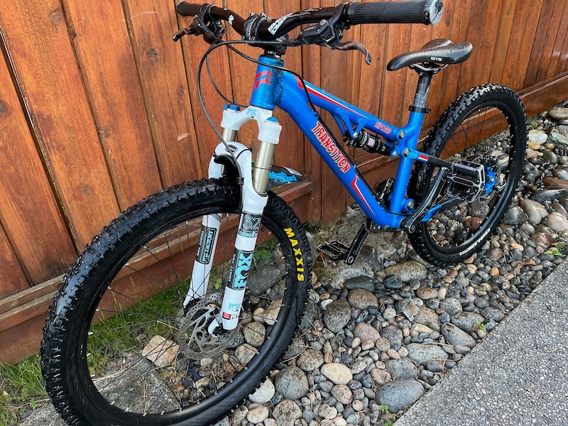 Transition mountain discount bike full suspension