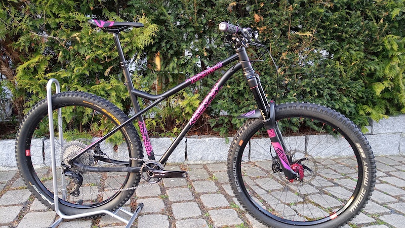 2016 Commencal Meta HT AM 650b CrMo purple series custom For Sale