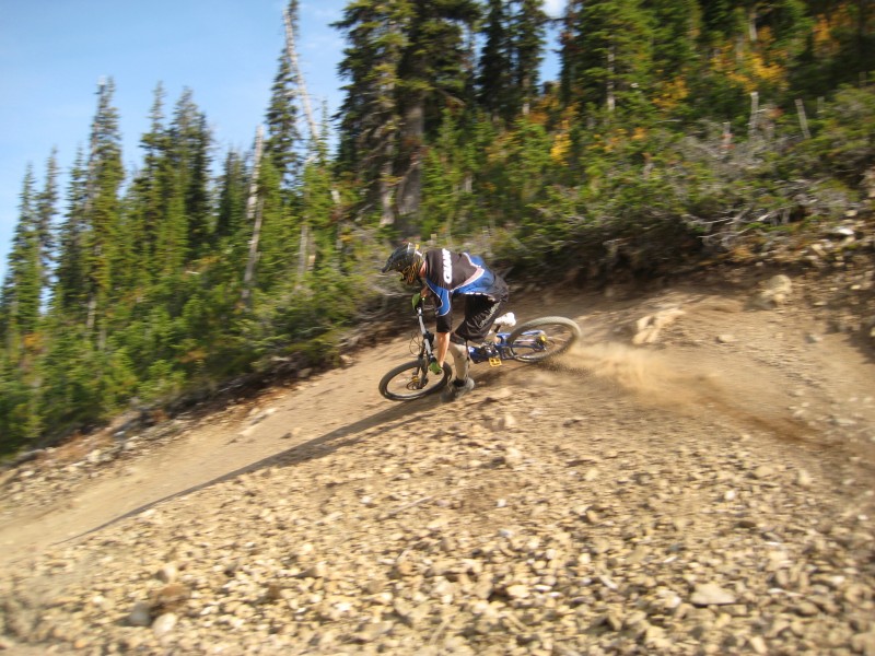 Awsome day at the horse in September - plus 20 and sunny with dry trails.