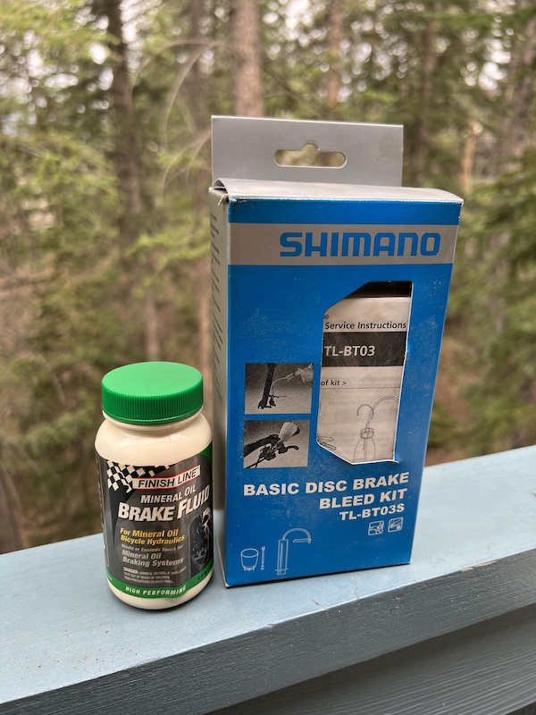 2021 Shimano Brake Bleed Kit + Fluid For Sale