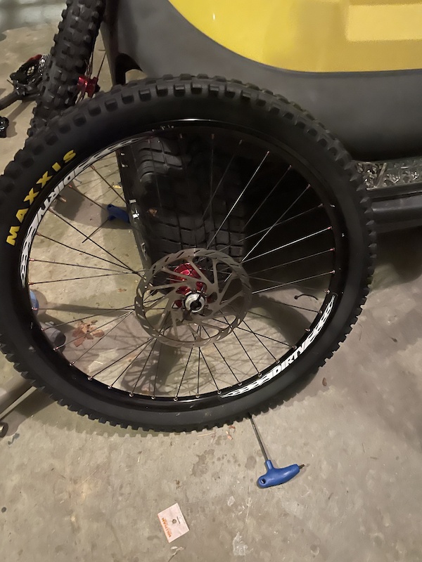Azonic hubs and dirty rims For Sale