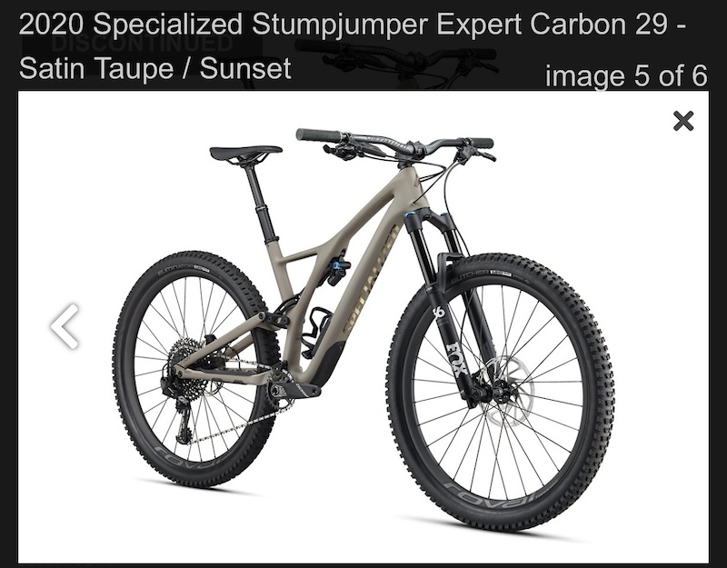 Stumpjumper expert carbon clearance 2020