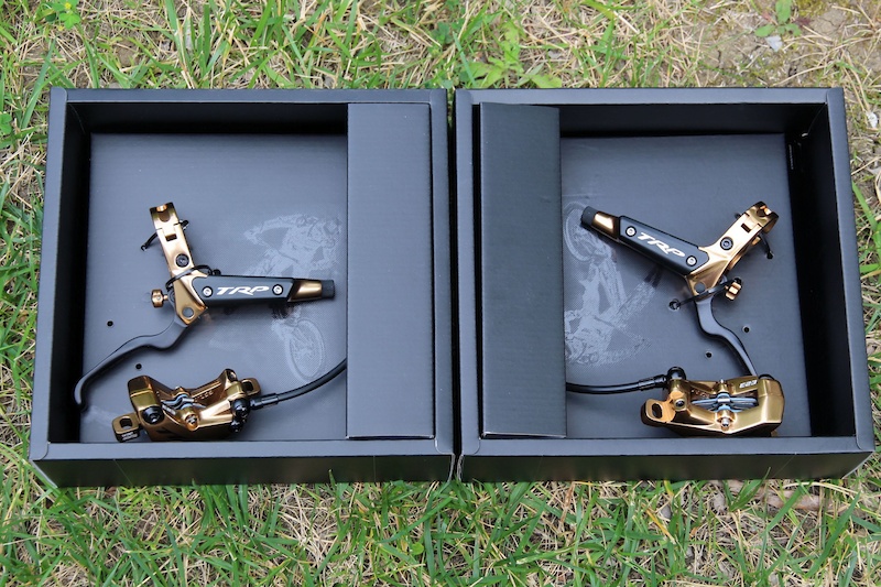 2023 *NEW* TRP GSpec DHR EVO Disc Brake (HDM846) GOLD For Sale