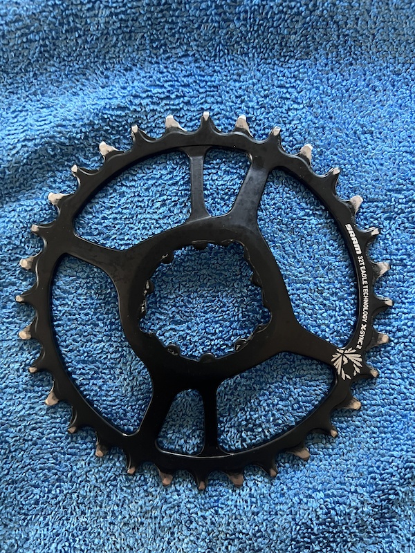 2023 SRAM Eagle 32T Direct Mount Chainring Steel 6mm offset For Sale