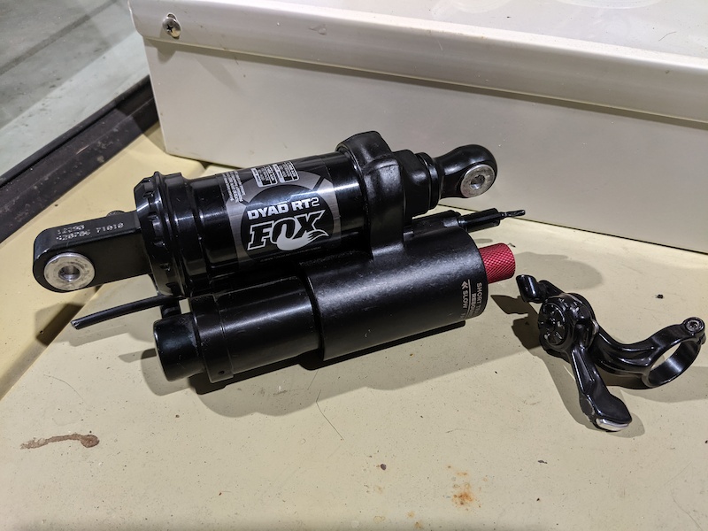 2015 Fox Dyad RT2 pull shock Jekyll trigger 155x50 165/95mm For Sale