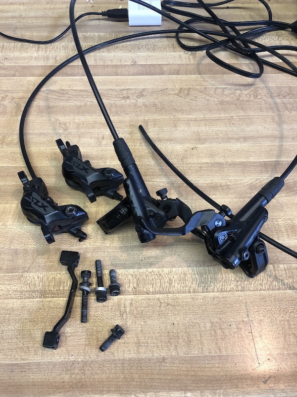 2022 Shimano SLX 4 piston brakes full set For Sale