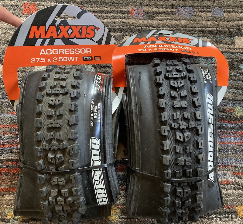 Maxxis aggressor clearance 27.5