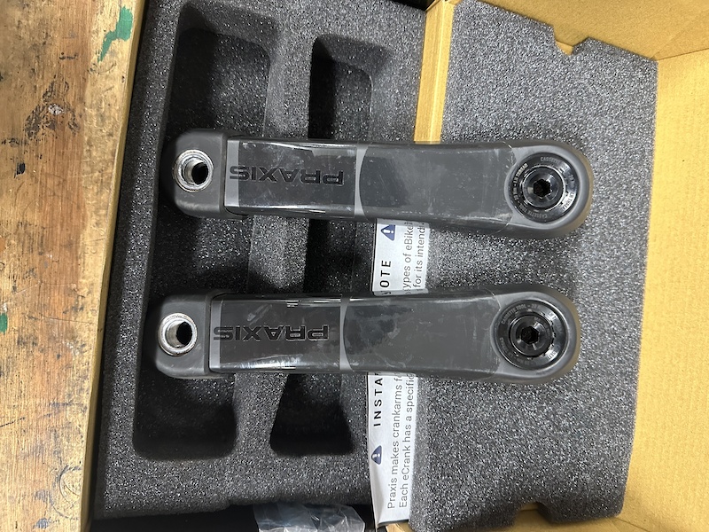 praxis carbon crank arms