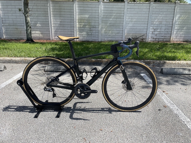 2020 Scott Foil 10 47cm XXS Ultegra Di2 Syncros Carbon For Sale