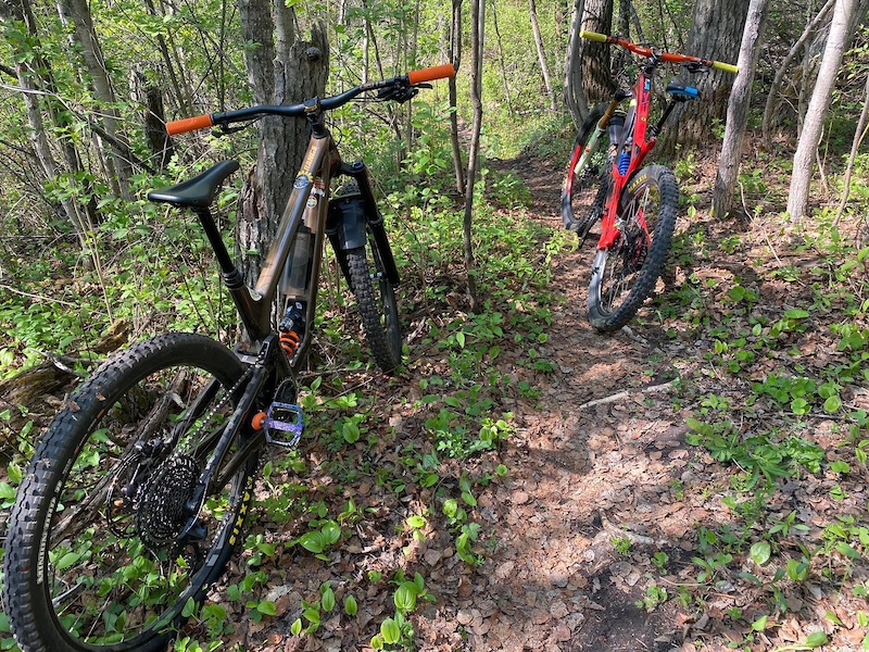 Outlaw Mountain Biking Trail Edmonton, Alberta