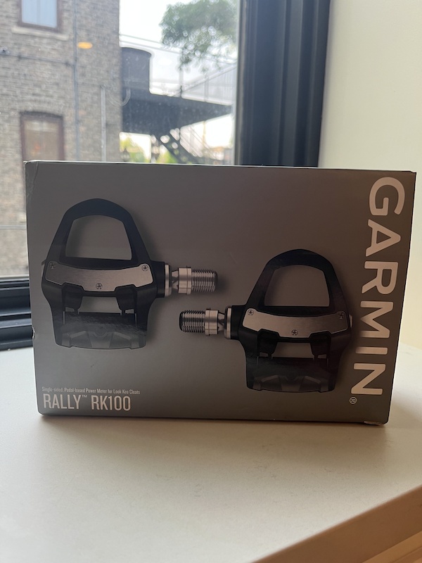 2021 Garmin Rally RK100 Power Meter Pedals For Sale