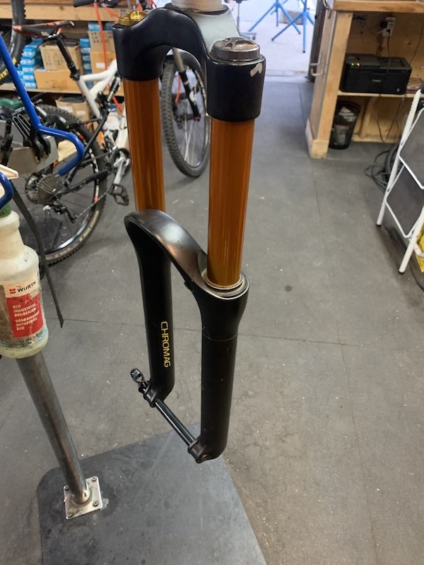 2015 Marzocchi 350CR 160mm Travel 15mm Tru Axle (non boost) For Sale