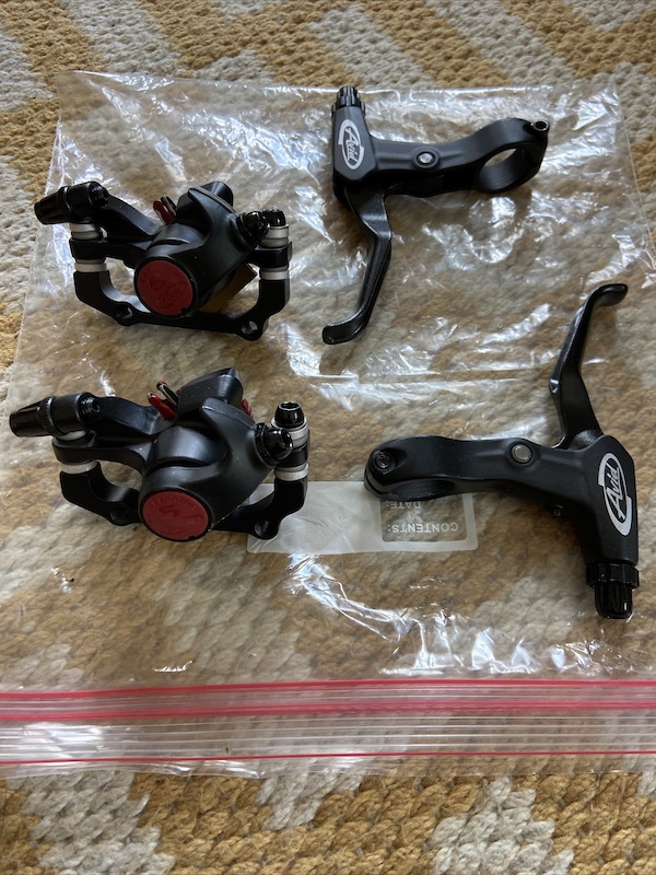 2023 avid bb5 mechanical disc brake set + levers For Sale