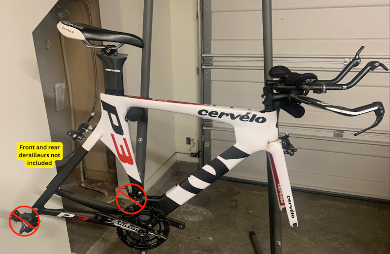 Cervelo best sale p3 frameset