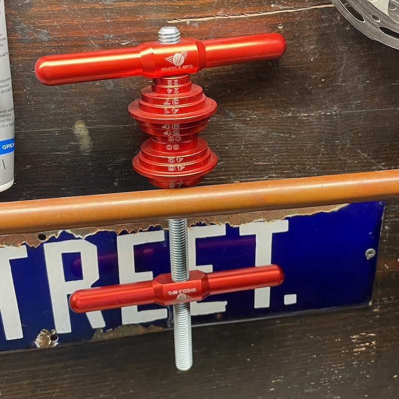 2023 Wheels Mfg Bearing Press 7 Drifts Hub Headset MTB For Sale