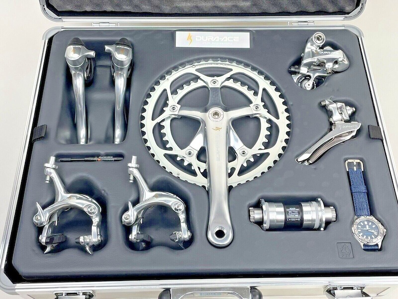 Shimano DURA-ACE 7700 25th Anniversary Group #4558 For Sale Shimano DURA-ACE 7700 25th Anniversary Group #4558 For Sale