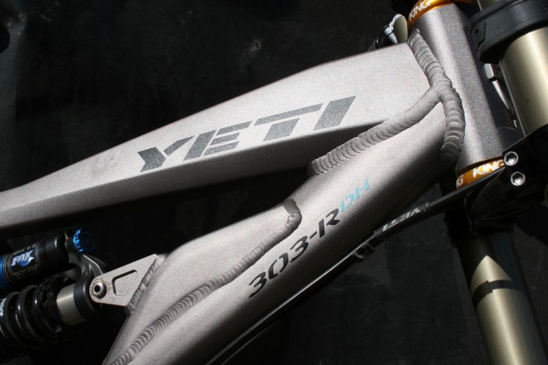 Tube shaping on the front of Yeti's newest 303