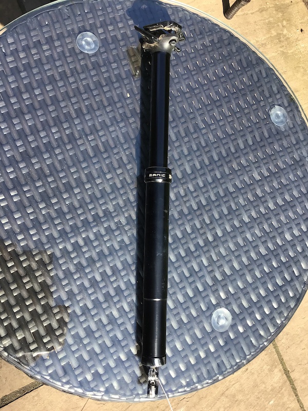 X Fusion Manic Dropper post with remote For Sale