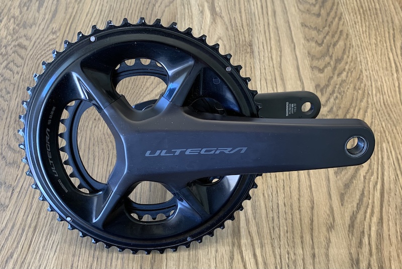 Hollowtech Aluminum Shimano Ultegra FC-R8100 Crankset - 165mm 52