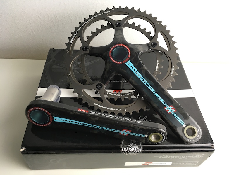 Campagnolo SUPER RECORD 11s CARBON Titanium Crankset For Sale