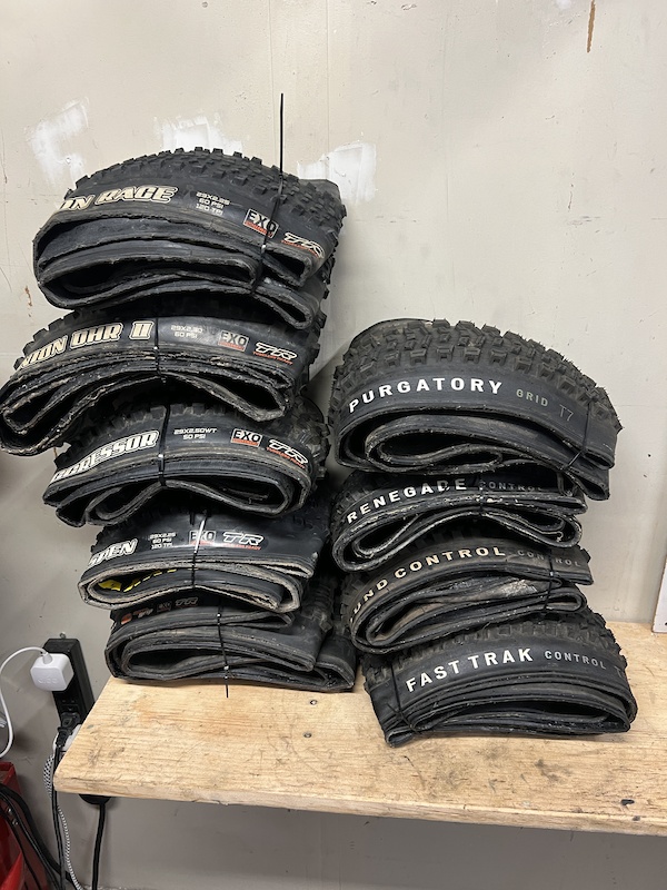 Maxxis and Specialized 27.5 and 29” Assorted Tires For Sale