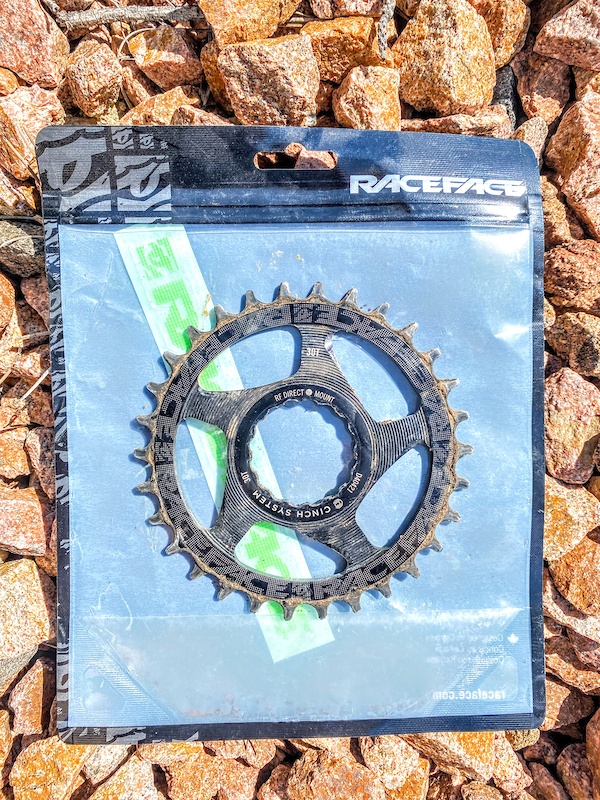 Plateau RaceFace RCA 30 Dents - Montage Direct, Couleur Vert, Pour VTT