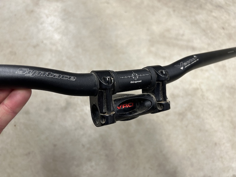 3061 Syntace Ultralite VRO Vector Bar & Stem For Sale