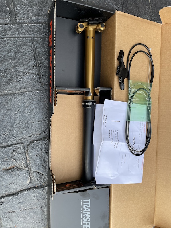 2021 Fox Factory Kashima dropper post 30.9 X 175 For Sale