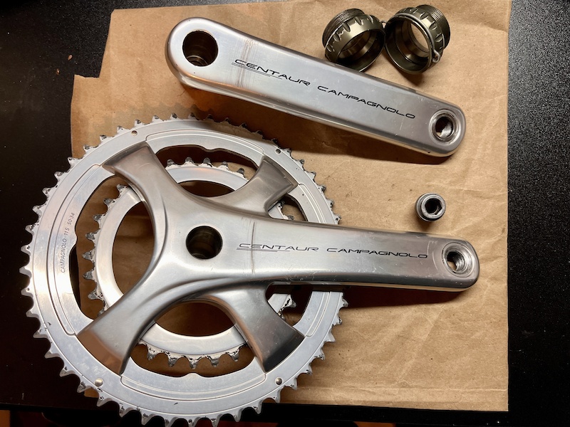 2019 Campagnolo Centaur 11spd 170mm 50/34 Crankset Silver For Sale