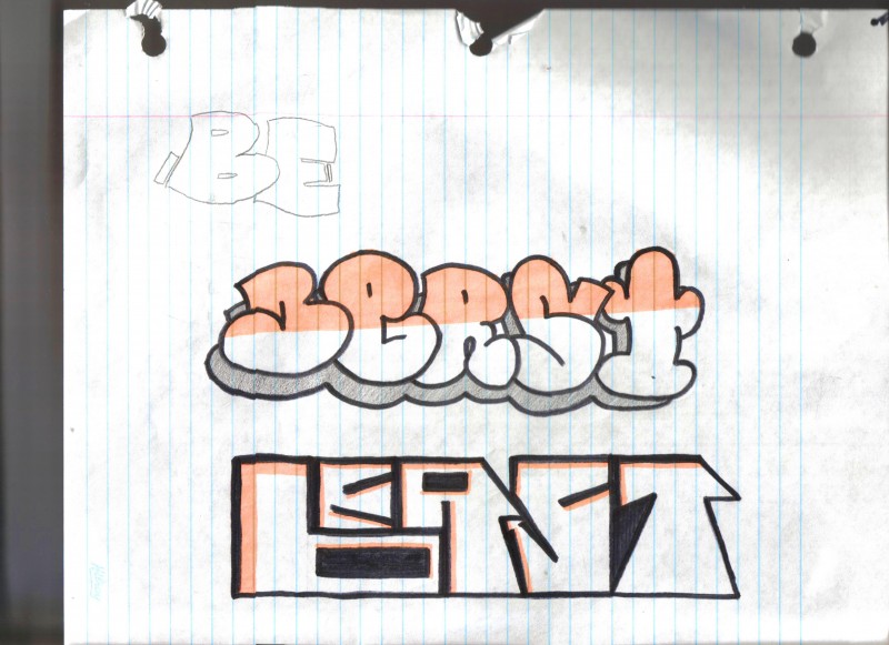 couple of throwups i did