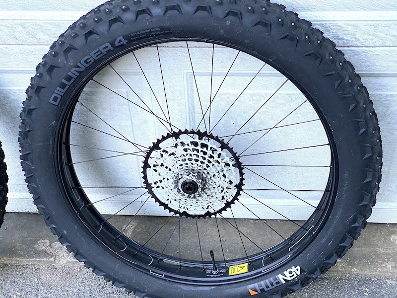 2021 HED Fat Bike Wheels Set With 45NRTH Tires For Sale