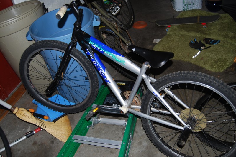 getto treck 220 dont worry i have a real hardtail