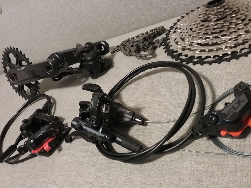 2023 XT/SLX Drivetrain Groupset WITH SLX 4 Piston Brakes For Sale