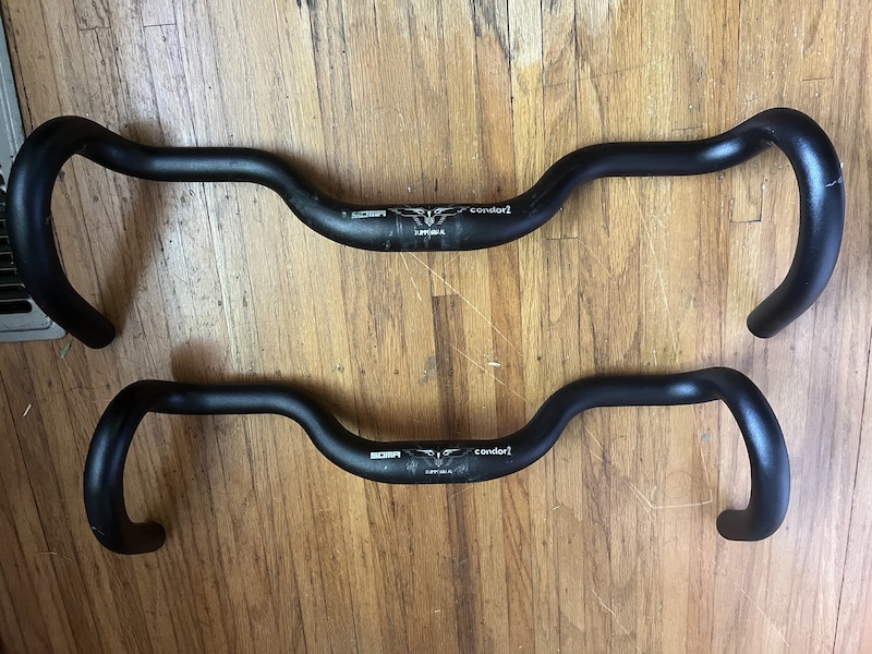 Guidon De Vélo Soma Condor 2 - Drop Bar 31,8 Mm - 42/48 Cm - Noir (Neuf)