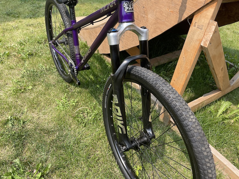 Dirt Jump Bike Purple Chromag Monk For Sale 2022 Chromag Monk