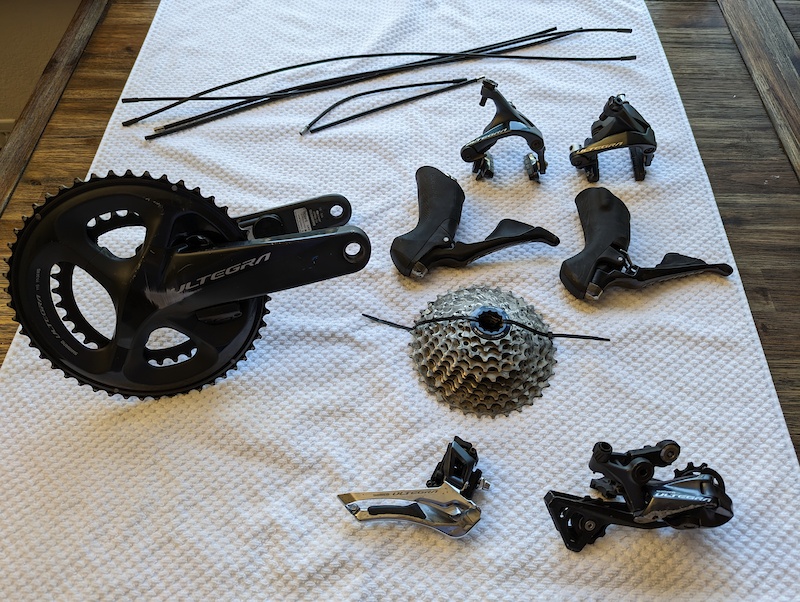 2021 Ultegra R8000 Stages Dual Power Meter Groupset For Sale