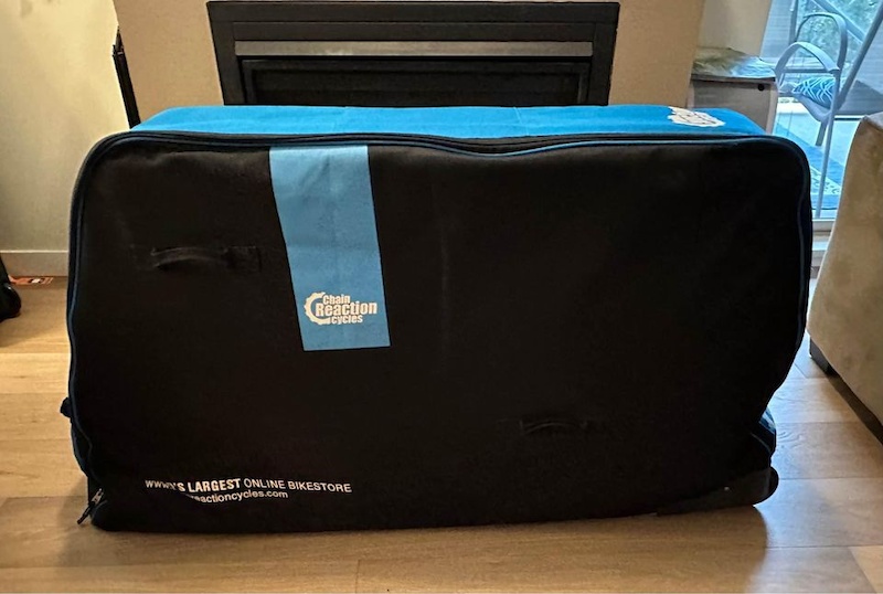 2021 Chain Reaction Pro Mountain Bike / Bag For Sale