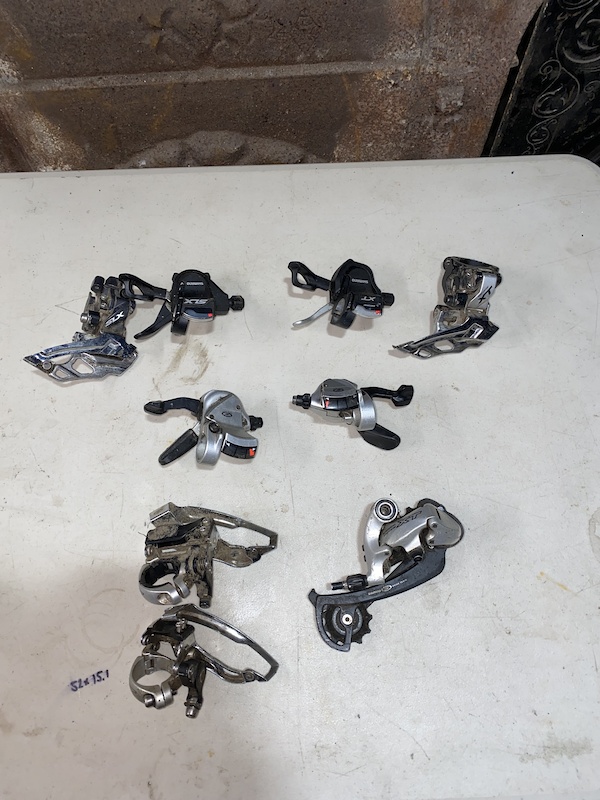 3x9 Shifter and Derailleurs For Sale