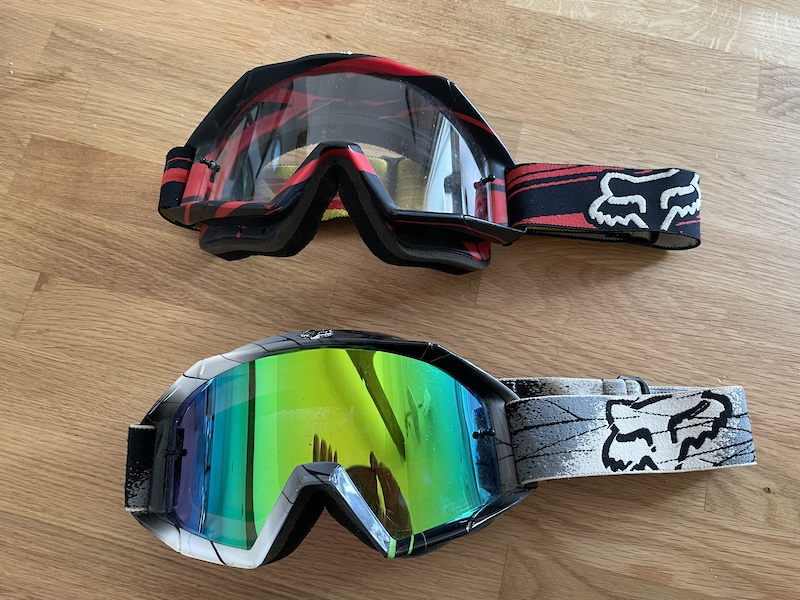 Fox goggles X2 and spare lens For Sale