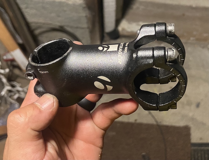 Bontrager RSL Carbon Stem - 7° Rise, 31.8mm, Blendr Compatible - Multiple Lengths