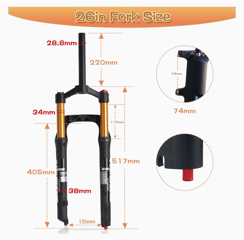 bolany fat bike fork