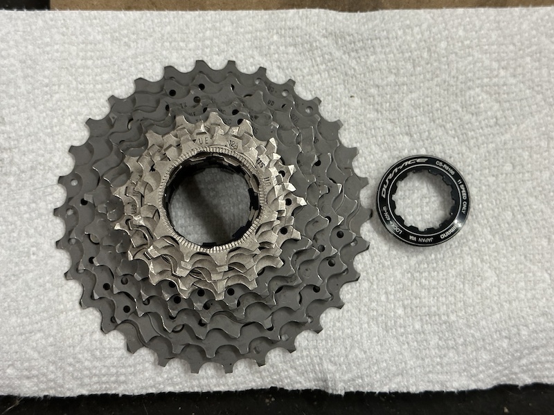 Shimano Dura-Ace Cassette 11-30t CS-R9100 200 miles For Sale