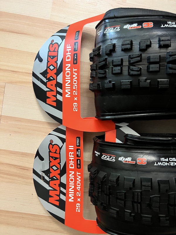 2023 Maxxis DHF 29x2.5 & DHR2 29x2.4 DH casing For Sale
