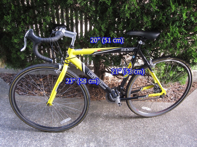 Gmc denali aluminum road hot sale bike