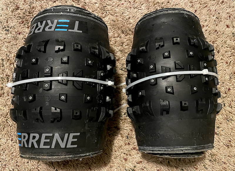 2021 Terrene Cake Eater Studded Tires 27.5 x 4.0 For Sale