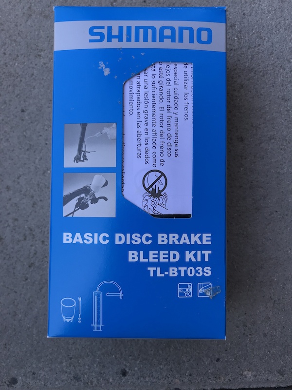 Shimano basic disc brake bleed kit TLBT03S For Sale